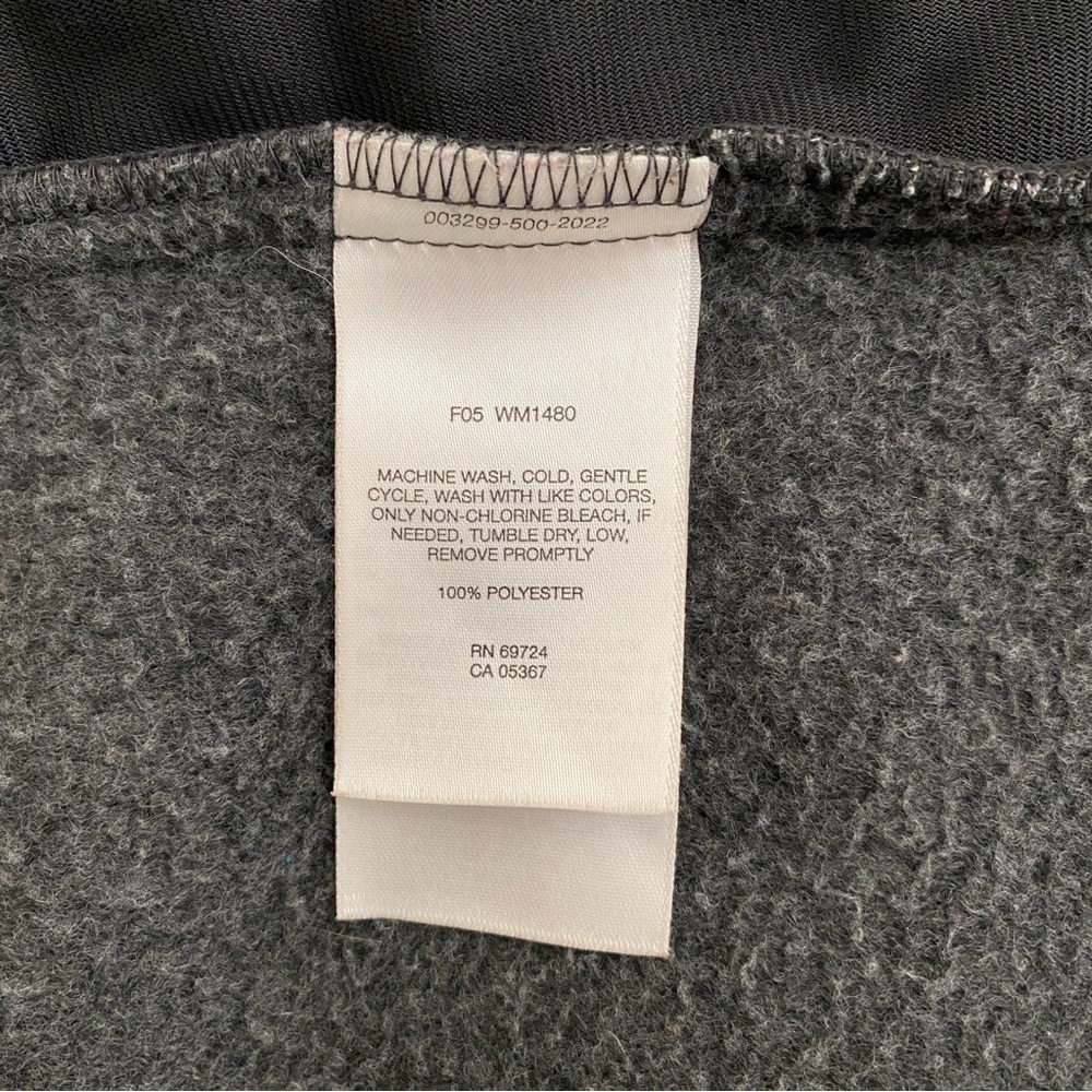Columbia Dark Grey Fleece Sweater Vest 100% Polyester Size M - Picture 8 of 11